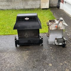 Fireplace and Back Boiler