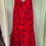 Red Quiz Dress Image 3