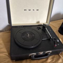 Bush classic turntable - black