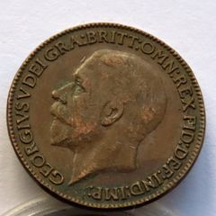 1936 bronze farthing George V 90 years old