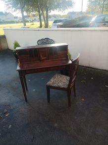 Desk and chair