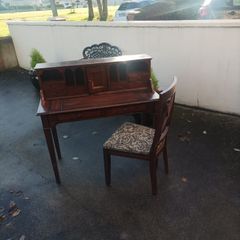 Desk and chair