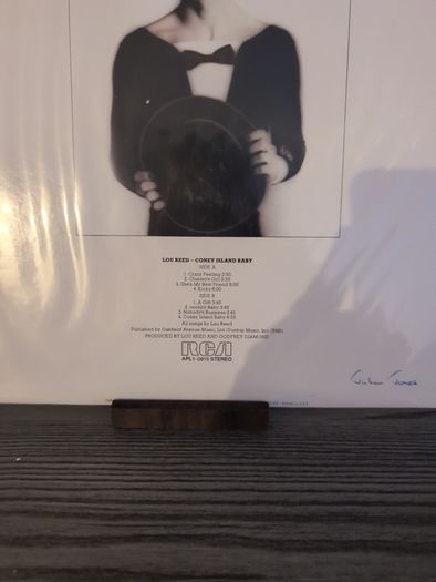 Lou Reed - Coney Island Baby (LP, Album, Ind) 1976 US Pressing