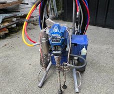 Graco air assisted airless sprayer
