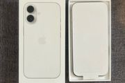iPhone 16 in white, 128gb unlocked, brand new!