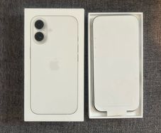 iPhone 16 in white, 128gb unlocked, brand new!