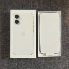 iPhone 16 in white, 128gb unlocked, brand new!