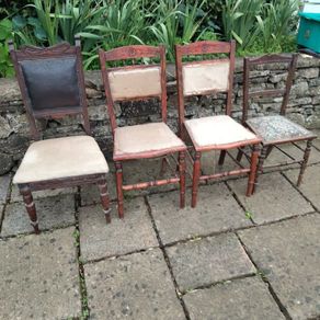 4 Antique Chairs