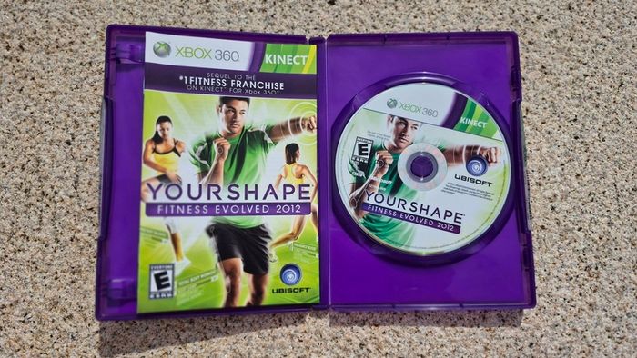Xbox 360 Kinect Games Exercise Bundle.  Five Games