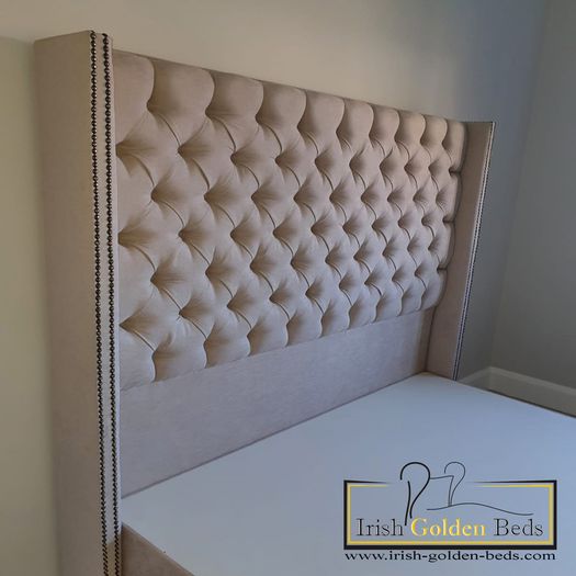 new bed frame and headboard