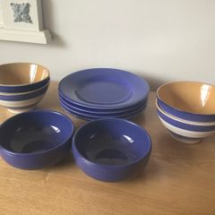 10 Piece Plates, Bowls