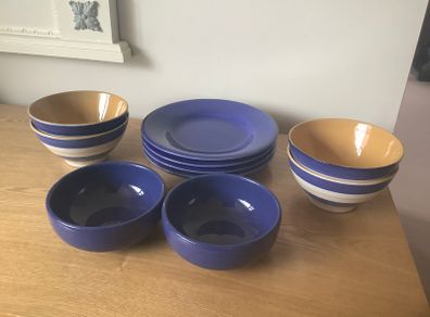 10 Piece Plates, Bowls