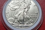 2020 Uncirculated American Silver Eagle 1 Troy Oz .999 Fine Silver Dollar Coin