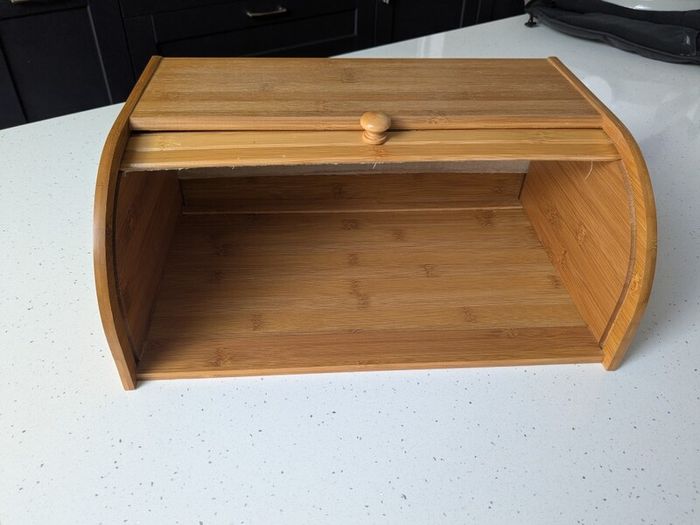Wooden Bread Bin
