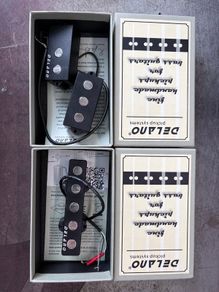 Delano Jazz JMVC & P PMVC - Black - 5 Strings bass pickups