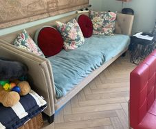 Sofa with great potential offers welcome