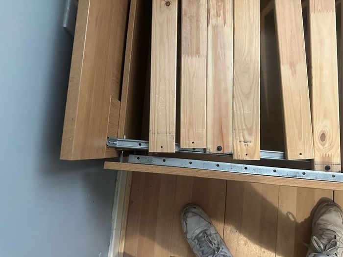 Free single bed (broken) need to be fix or recycle (collection only)