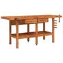 Workbench with Drawers and Vices 192x62x83 cm Image 2