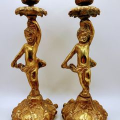 Solid brass  candle holders