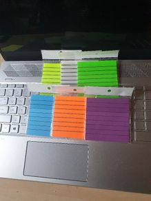 Transparent Sticky Notes / Pads / NEW / FREE POST