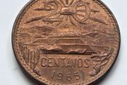Mexico 20 Centavos 1964 Unc Coin