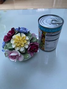 Reduced Beautiful Aynsley floral  posy arrangement