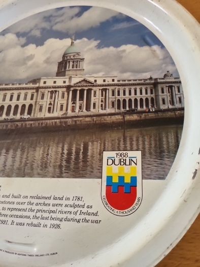 Customs House Millennium Tray Dublin