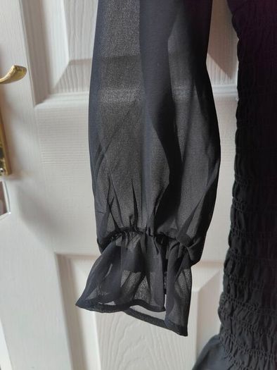 Black long sleeve dress, size 12