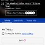 2x The Weekend Tickets - Standing Image 2