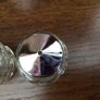 Vintage Condiment Creut Set Glass And Stainless Steel  Complete Vgc Image 6