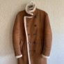 Zara Man Shearling Style Coat carmel sise M Image 2