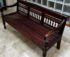 Mahogany Hall Bench Seat