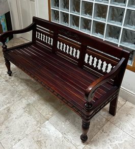 Mahogany Hall Bench Seat