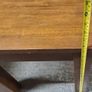 Pair of Wooden Square Side / Bedside Tables Image 4