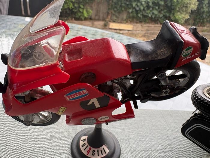 Vintage 1970s Polistil DieCast Motorcycle Collection. 5 Models. Made in Italy