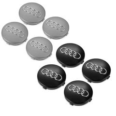 4pcs 68mm Car Wheel Center Caps Hub Rim covers badge For Audi A3 A4 A5 A7 A8 Q3 Q5 Q7 TT S3 S4 8P 8D0601170