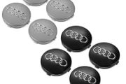 4pcs 60mm Car Wheel Center Caps Hub Rim covers badge For Audi A3 A4 A5 A7 A8 Q3 Q5 Q7 TT S3 S4 8P 4B0601170