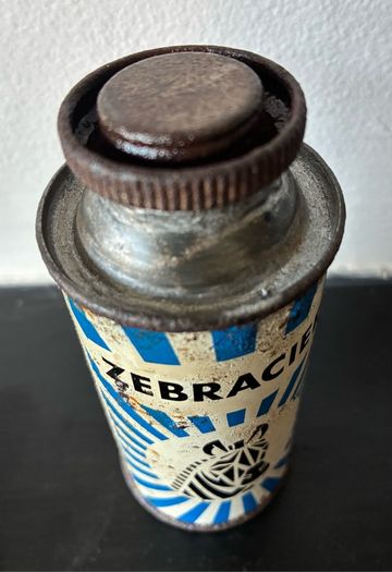 Vintage Metal Polish Tin