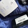 Stunning Marc Angelo Navy Occasion dress size 10 New with tags Image 9