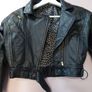 vintage new genuine leather womens biker jacket Image 2
