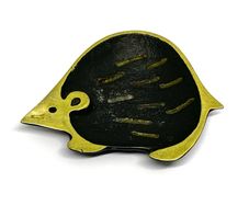 Mid Century Walter Bosse Hedgehog Trinket Dish Herta Baller Austria