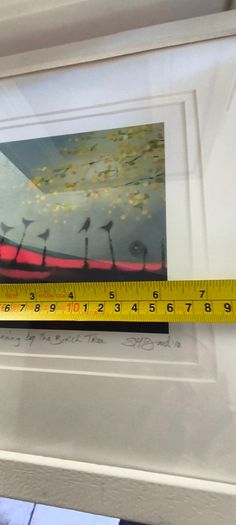 SET OF 2 FRAMED The artwork appears to be a limited edition print 1- Before the Storm II. 2- Evening by the Birch Tree.