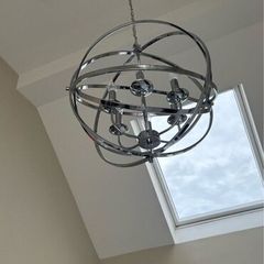 Galaxy orbit light fitting