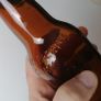 31 - Vintage Murphys Brewers Beer Bottle Embossed Letters Brown Glass Cork Image 3