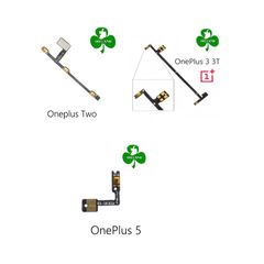 For Oneplus three 3 3T / Oneplus two 2 / One plus five 5/ Replacement Power On/Off Volume Buttons Control Key Flex Cable