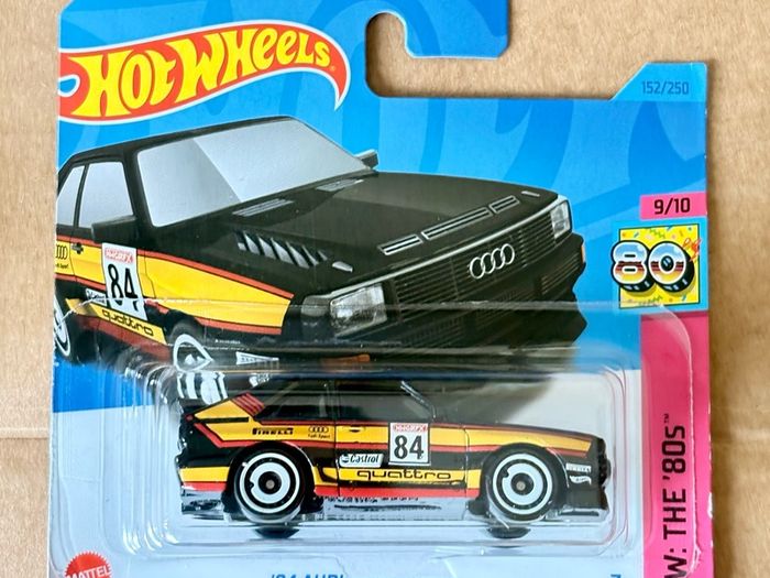 Hot wheels collection of 8 Audi cars