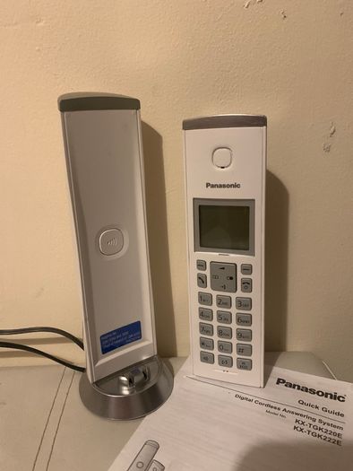 Panasonic KX-TGK220E Cordless Phone (White)