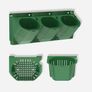 Wall-mounted vertical garden system with irrigation system Image 9
