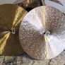 Zildjian 14" K-Custom Dark Hi Hats - Drum Kit Cymbals Image 5