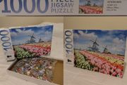 1000 piece Quality jigsaw puzzle,, DUTCH WINDMIILLS NEW